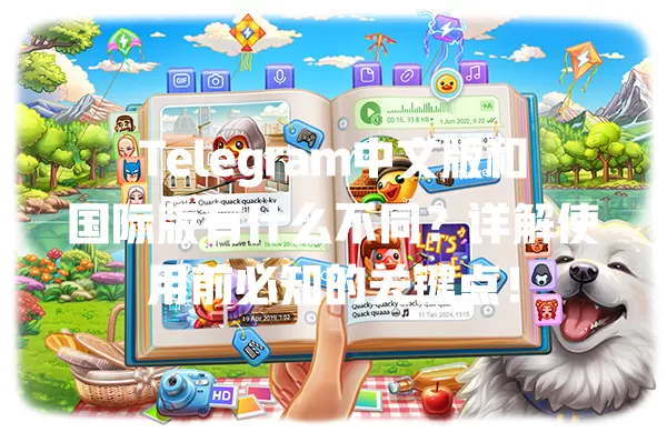 Telegram中文版和国际版有什么不同?详解使用前必知的关键点! 一